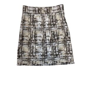 LAVIA A Line Skirt Lined Made In Italy size 44/8